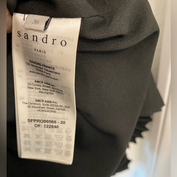 Sandro Joann boucle tweed dress size 36 - Picture 9 of 11